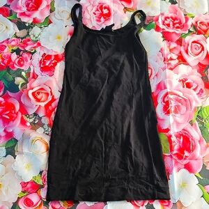 Black Sleeveless Dress Stretchy